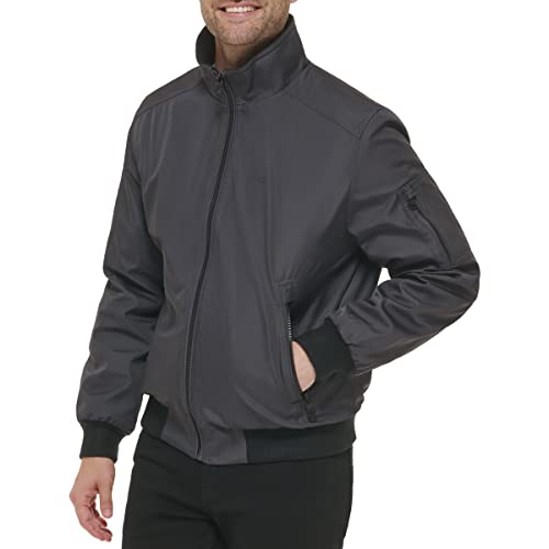 Image of Calvin Klein Men's Winter Coats - Sherpa-lined Hooded Soft Shell Jacket