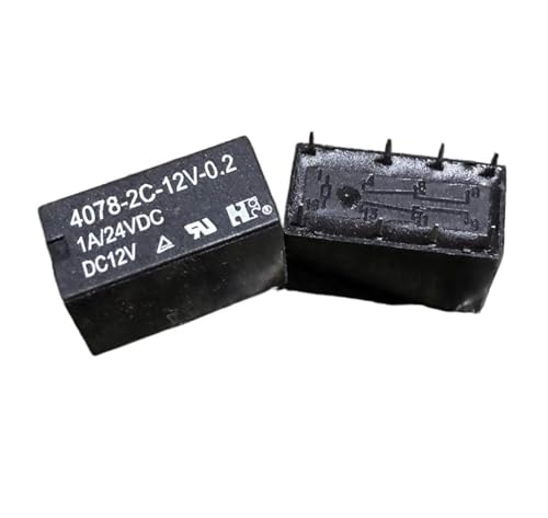 Relais 4078-2C-12V-0.2 haute durabilité avec bobine isolée 720 ohms