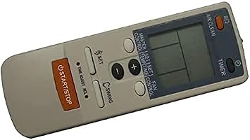 Universal AC Replacement Remote Control Fit for ASU30C1 ASU9CQ ASU12CQ ASR12CQ ASR9RQ ASU12RQ ASU18T ASU24R1 ASU18C1 AWYZ24L AWY30A ASU18C1 ASU18R1 ASU24C1 Fujitsu for Split Type Room Air Conditioner
