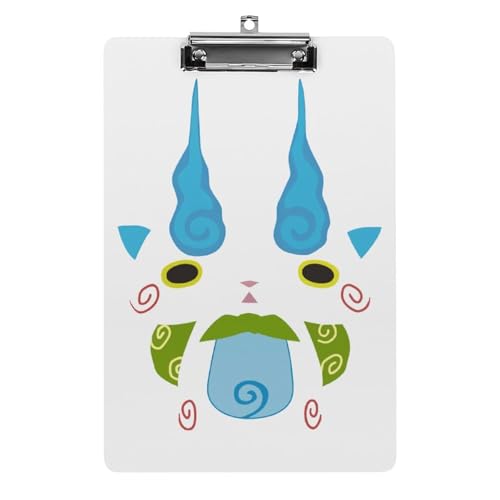 クリップボード コマさん 妖怪ウォッチ A4 用箋挟み マグフラップ クリップファイル ワードパッド 文具ボード ファイルバインダー 伝票バインダー ファイルボード 文房具 軽量 縦型 持ち運び便利 教室 事務用 おしゃれ