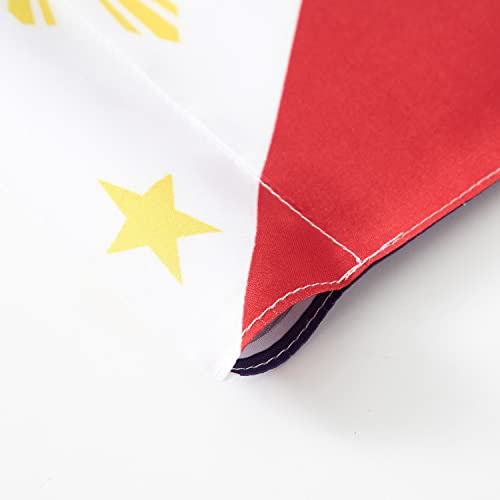 Philippines Flag Filipinos Garden Flags,International World Country Nation Garden Flags, Celebration Parade Flags,Anniversary Celebration,Indoor And Outdoor Flag, Double-Sided. #TOP3
