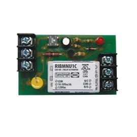 Functional Devices (RIB) RIBMNU1C Panel Relay 2.75x1.70in 15Amp SPDT 10-30Vac/dc/120