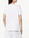 Armani Exchange Women's Basics by Armani T-Shirt, Optic White, Extra Small