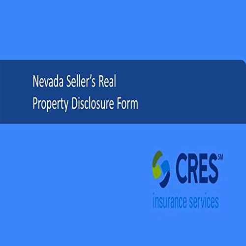 Couverture de Nevada Seller&rsquo;s Real Property Disclosure Form
