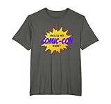 Kawaii Cosplay Costume Comic-Con Anime T-Shirt für Cosplay-Fans, Anime-Liebhaber, Comic-Con-Besucher - Unisex Erwachsene - Schwarz - S - Kurzarm - V-Ausschnitt - Novelty Cosplay Anime