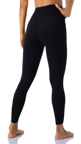 Ukaste Women's Petite Studio Essential 7/8 Length Yoga Leggings 23" - High Waisted Workout Active Tights Ankle Pants3