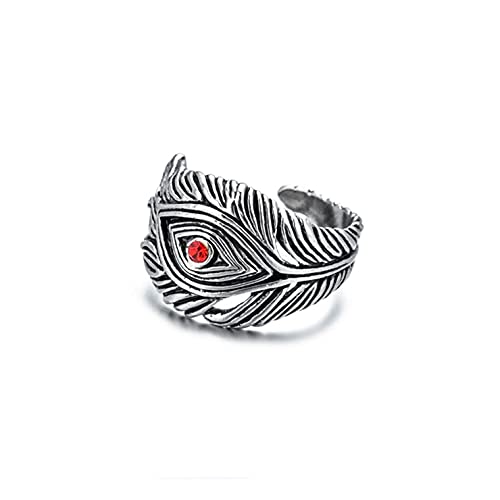 Image of GANGYUN 4 Pcs /Set Adjustable Cobra Snake Starfish Lotus Flower Yoga Finger Ring Open Wolf Eagle Dragon Claw Rings Sets Jewelry