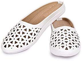 FASHIMO Womens Casual Mules DK204-White-7 (B08CY36QSJ) Amazon Price History, Amazon Price Tracker