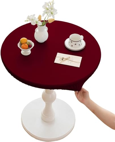VQRIM�L�b�`���p�i PU�� �e�[�u���N���X �e�[�u���J�o�[ �H��J�o�[ �~�` ���a60cm-160cm �z�e�� ���X�g���� �h�� �ϋv�� ���n �_�[�N���b�h �~�` ���a120cm (���b�h,110cm)