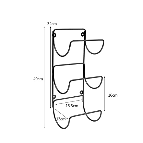Porte-serviettes de salle de bain pour petits espaces sans placard - 3