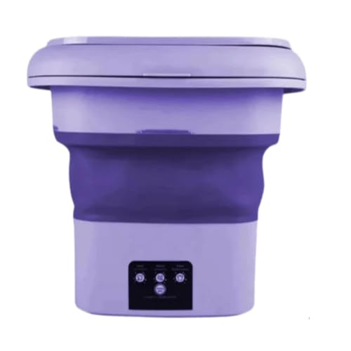 Mini Máquina de Lavar Dobrável 9L Portátil Bivolt – Lavadora para Roupas de Bebê e Peças Íntimas