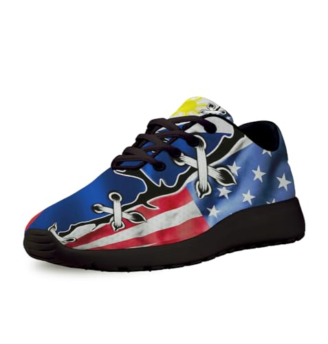Filipino American Flag Shoes for Women Men Trail Running Casual Fashion Sneakers Slip-on Tennis Shoes