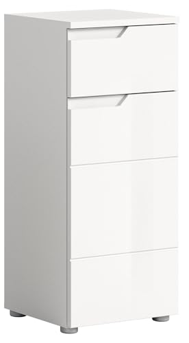 xonox.home Badezimmer Solero Kommode Schrank Standschrank schmaler...