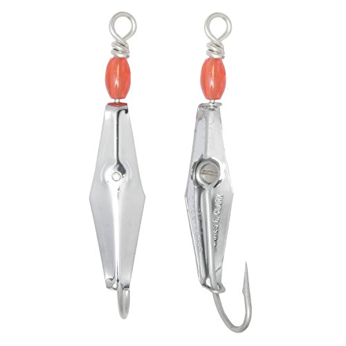 Clarkspoon 00-RBMS SS Hk 2-Inch 2/0, Red