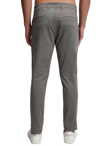 Image of Highlander Men's Slim Fit Formal Trousers | Ankle Length |Smart Trousers for Men | Chino Trousers for Men|Elegant Design | Comfortable Fabric for Daily Work & Formal Occasions
