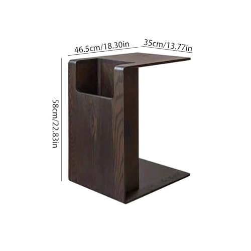 Petite table d'appoint salon et table d'angle gain de place pour studio - 4