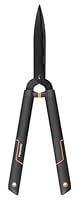 Fiskars SingleStep Hedge Shear Wavy Blade HS22, Curved Blade, Steel Blades, Length: 58 cm, Matte Black, 1001433
