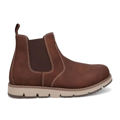 DOCKERS Mens Dylan Rugged Casual Chelsea Boot, Briar, 7 M by DOCKERS - Used condition - Image 6