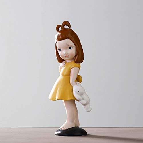 Cadeau d'anniversaire idéal avec cette statue fille mignonne créative