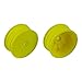 Team Associated 4 Wheel Drive Front Wheels 2.2 12mm hex +1.5mm Yellow ASC92363