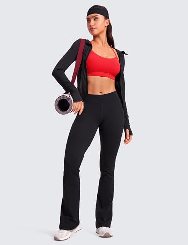 Image of CRZ YOGA Butterluxe Y Back Sports Bras | Light Support, Removable Pads, Yoga, Extremely Soft, Scoop Neck, Spaghetti Strap, for Women