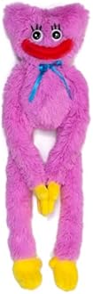 Poppy Playtime Huggy Wuggy Plush Doll - Collectible Toy for All Ages (19" Smiling Kissy Miss)