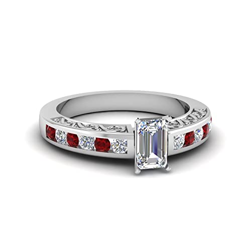 Bague vague ajourée argent émeraude la solution confort pour les doigts sensibles