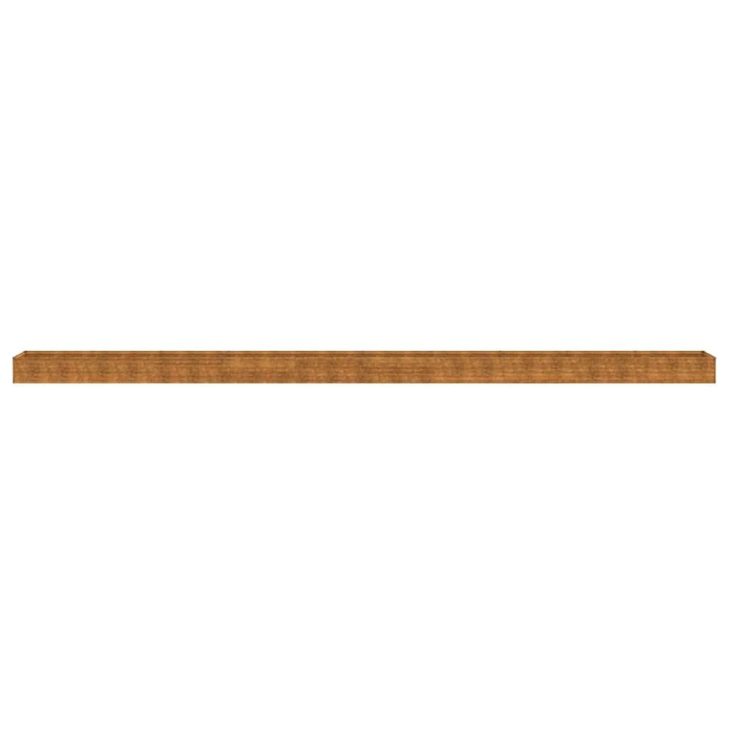 Hochbeet 960x50x36 cm Cortenstahl Pflanzkübel für Garten Terrasse