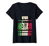 Photo Gallery donna viva mexico cabrones! maglietta con collo a v Photo Gallery donna viva mexico cabrones! maglietta con collo a v