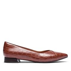 Dark Tan Croc Leather