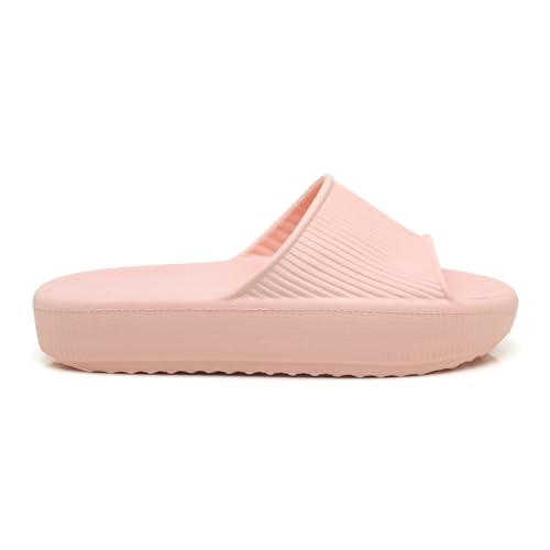 Chinelo Nuvem Slide Ortopédico Feminino Original Conforto (Nude, BR, Adulto, Faixa Numérico, 37, 38)