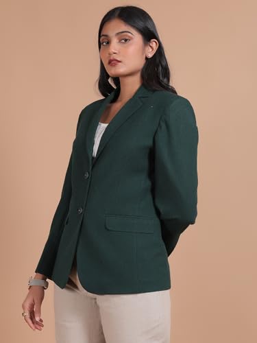 Women's Tweed Wool Blazer2