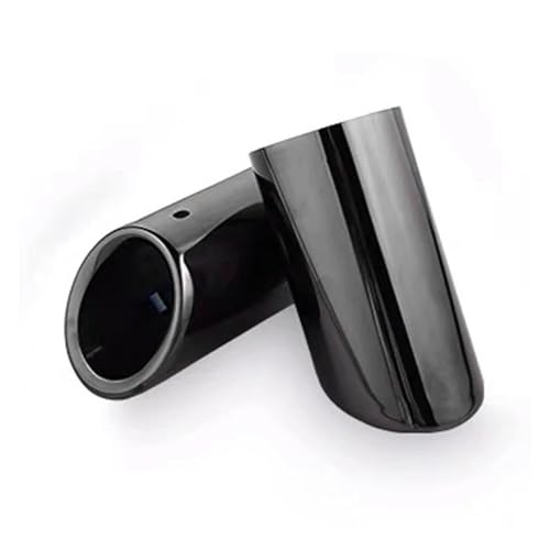 Tuyau d'échappement 76mm pour Audi A4 B8 Avant A5 8T Q5 8R Q3 8U canule noire