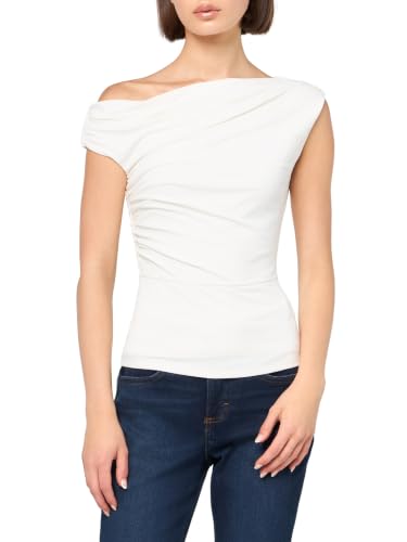 NIA Women's Mariposa Top, White, S