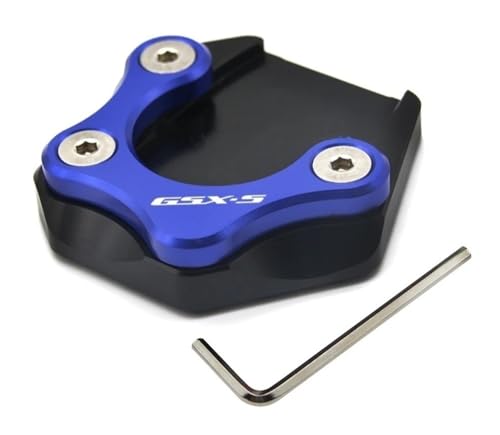 Extension de béquille latérale moto Suzuki GSX-S1000F élargisseur bleu