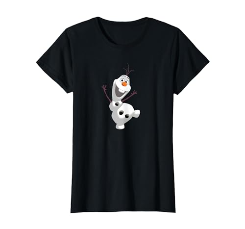 Image of Disney Frozen Olaf Warm Hug T-Shirt T-Shirt, Women, Black, Large