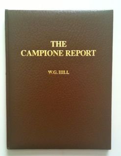 Hardcover The Campione Report Book