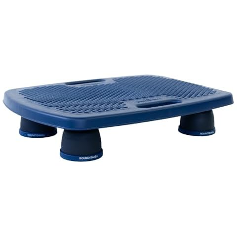 Bouncyband Bouncy Board Sensory Tool – Sensory Board Lets Kids Expel Energy to Boost Focus – Ideal for The Classroom or at Home – 21.75” x 15.75” x 4.3” Balance Board Holds Kids Up to 120lbs Cover