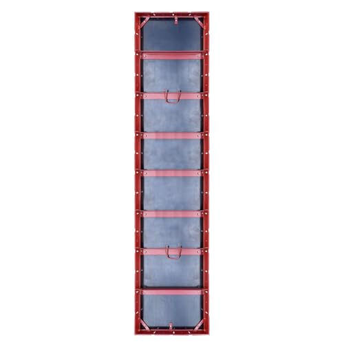 Sandbaggy 24 inch x 8 ft Metal Concrete Form Panels for Walls & Columns - HDO Plywood - Reusable Steel Cement Forms for Construction (2, 24 inch x 8 ft)