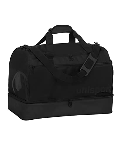 Uhlsport ESSENTIAL 75 Liter SPIELERTASCHE Sporttasche Reisetasche für Damen und Herren - mit Bodenfach - Tasche für Sport, Reisen, Fitness, Gym, Handball, Fußball - Schwarz Uhlsport ESSENTIAL 75 Liter SPIELERTASCHE Sporttasche Reisetasche für Damen und Herren - mit Bodenfach - Tasche für Sport, Reisen, Fitness, Gym, Handball, Fußball - Schwarz