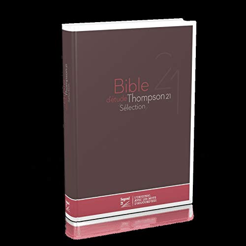 Bible d'étude Thompson 21 sélection : couverture rigide Livre eBook France