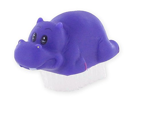 Set di 3 spazzole per unghie fantasie - animali