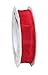 Produktbild Präsent Band mit Drahtkante, rot, 25 m - 25 mm