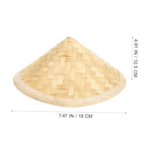 2pcs Hand-woven Hats for Boys and Girls Decorative Straw Hats for Classrooms and Art Projects DIY Photo Props and Natural Home Decor2