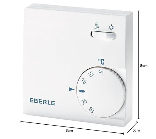 Thermostat Eberle RTR-E 6731 régulateur de température ambiante blanc - 3