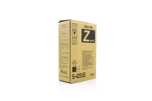 Inchiostro originale adatto per Riso RZ 200 Riso S4253 , S4253E , S-4253E – 2 X Premium – Nero – 1000 ml
