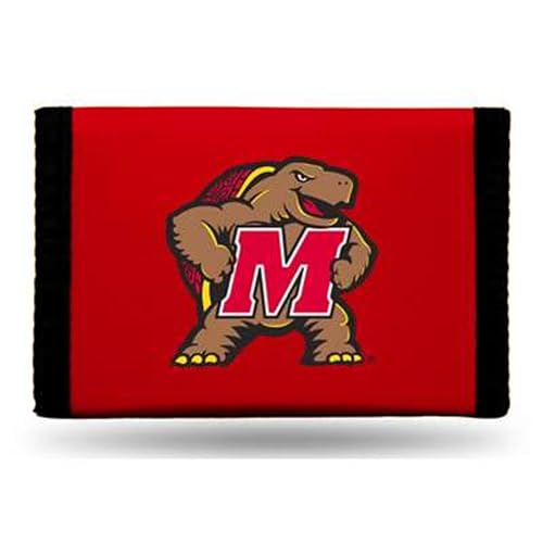 Rico Industries University of Maryland Terps Nylon Trifold Wallet