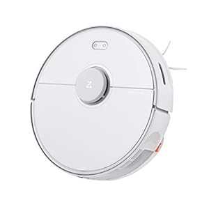 Roborock S5 Max Robotstofzuiger, Polycarbonaat, Wit [Energieklasse A+++]