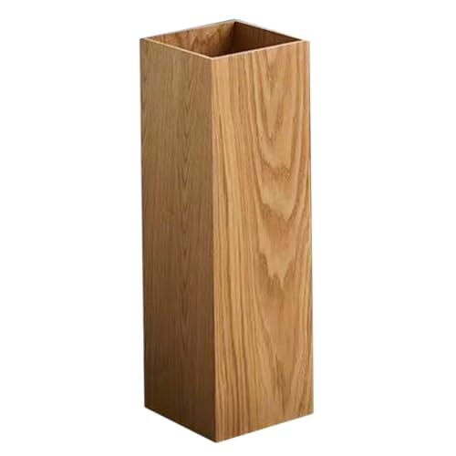 Support parapluie bois seau haut de gamme pour une décoration d'entrée raffinée