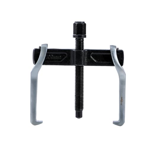 KATSU Tools Extractor de Rodamientos de 2 Garras 4", CR-V, Ajustable, Herramienta de Extracción de Poleas, Volantes, Rodamientos para Coche y Moto